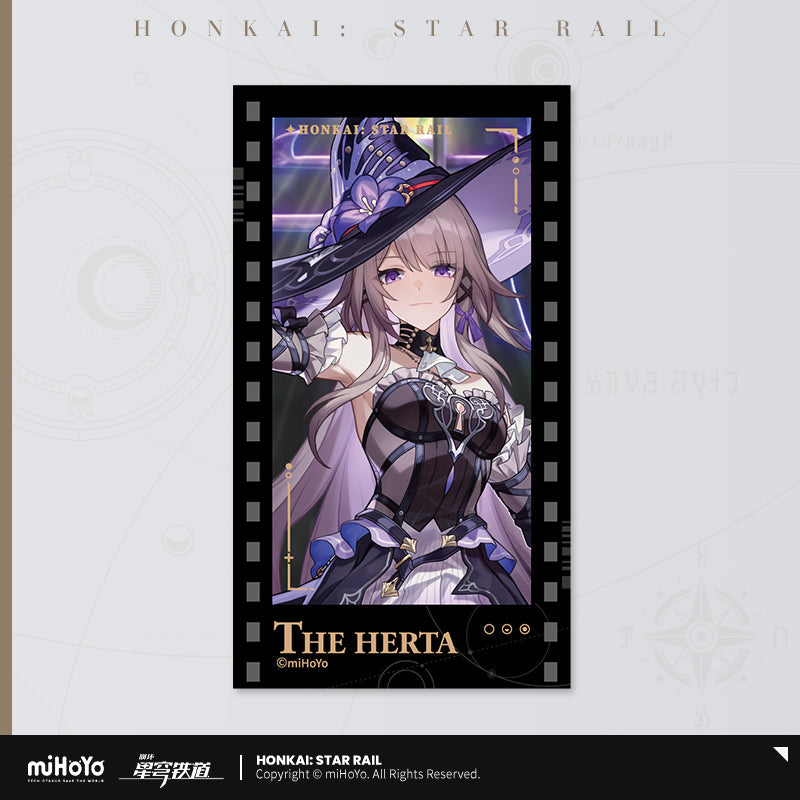 invitation from the stellar series imitation film card ACG GO