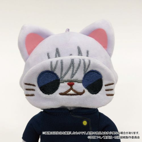 jujutsu kaisen 2nd season with cat plush with sleep shade keychain ACG GO