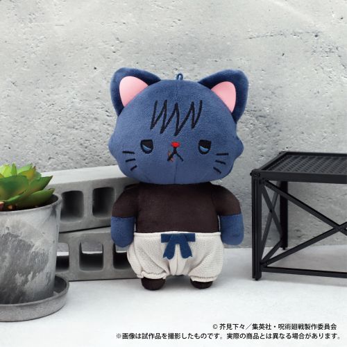jujutsu kaisen 2nd season with cat plush with sleep shade keychain ACG GO