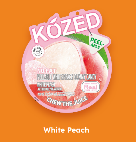 Kózed Peelable Gummy Candy (8 Flavors)