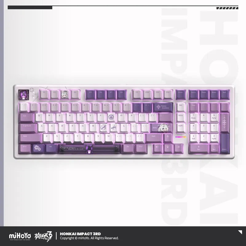 kiana kaslana herrscher of finality mechanical keyboard ACG GO