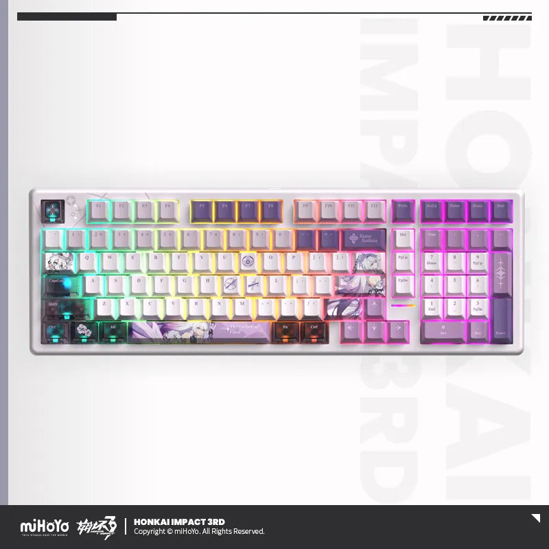 kiana kaslana herrscher of finality mechanical keyboard ACG GO