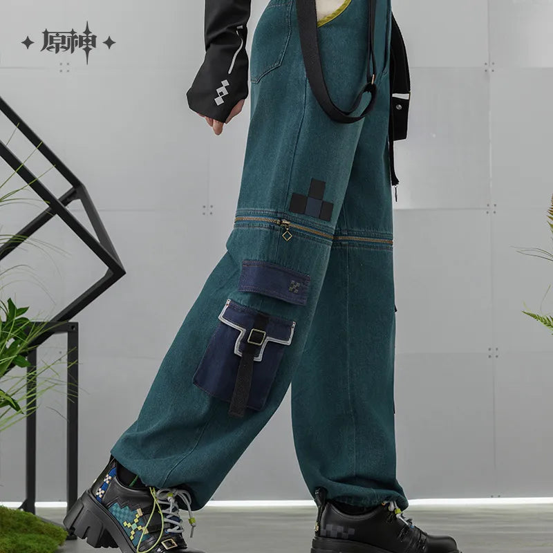 kinich theme impression series detachable work jeans ACG GO