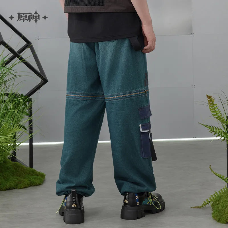 kinich theme impression series detachable work jeans ACG GO