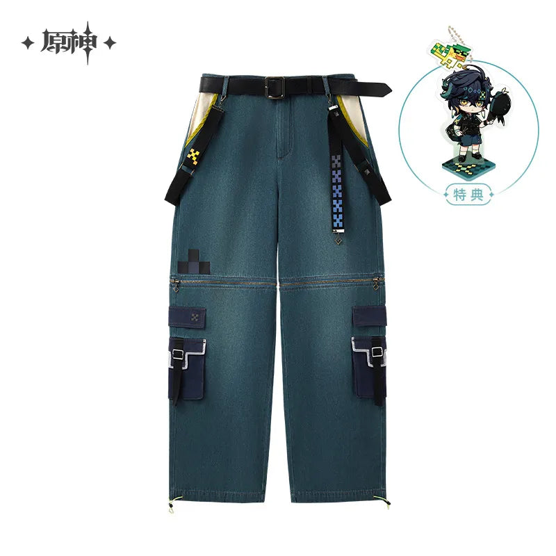 kinich theme impression series detachable work jeans ACG GO
