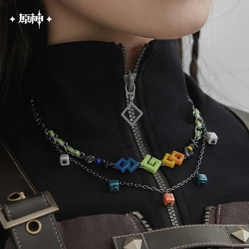 kinich theme impression series double layer short necklace ACG GO