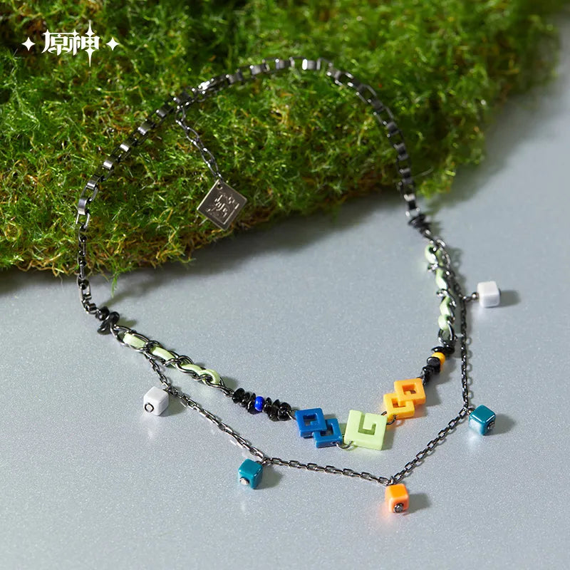 kinich theme impression series double layer short necklace ACG GO