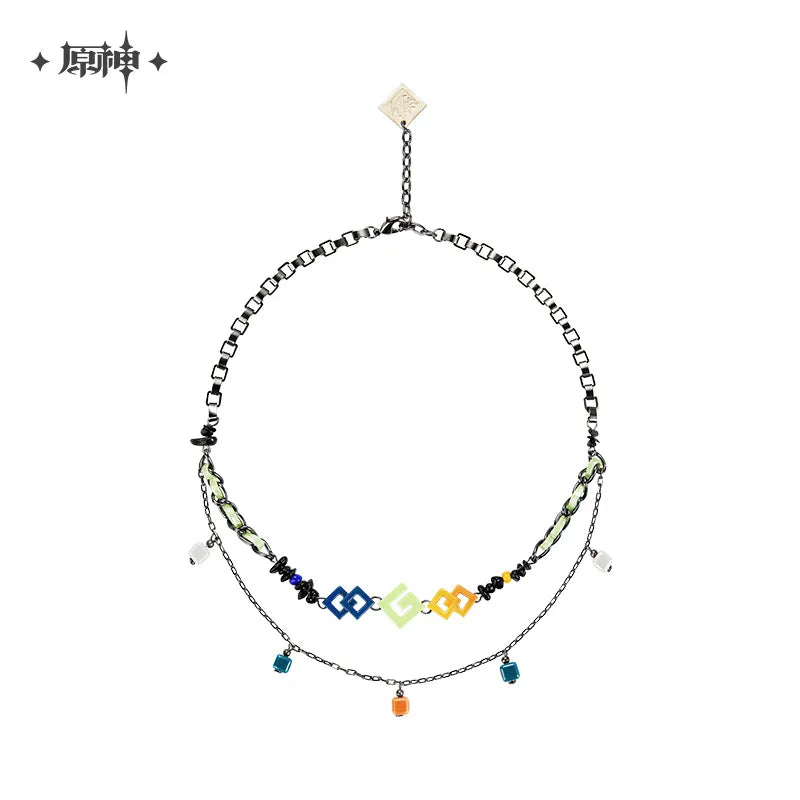 kinich theme impression series double layer short necklace ACG GO