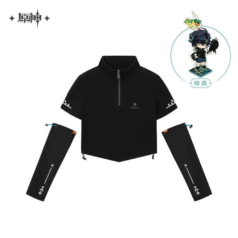 kinich theme impression series half zip sleeve t shirt ACG GO