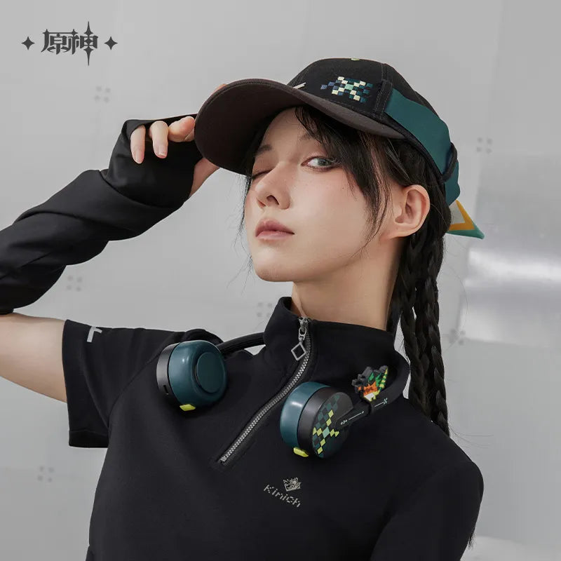 kinich theme impression series ribbon denim baseball cap ACG GO
