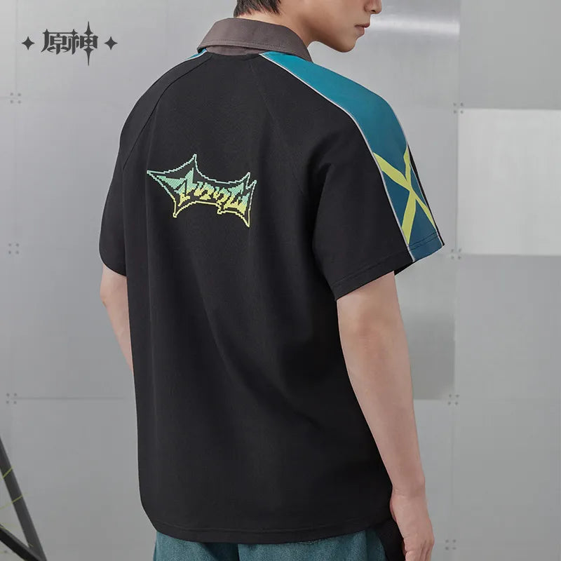 kinich theme impression series short sleeved polo shirt ACG GO