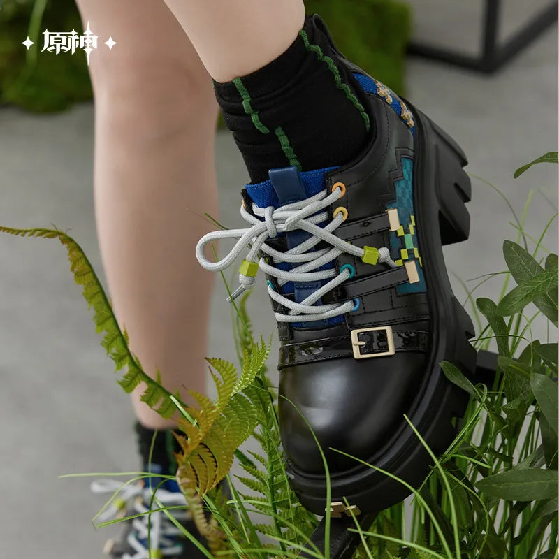kinich theme impression series thick soled lace up shoes ACG GO