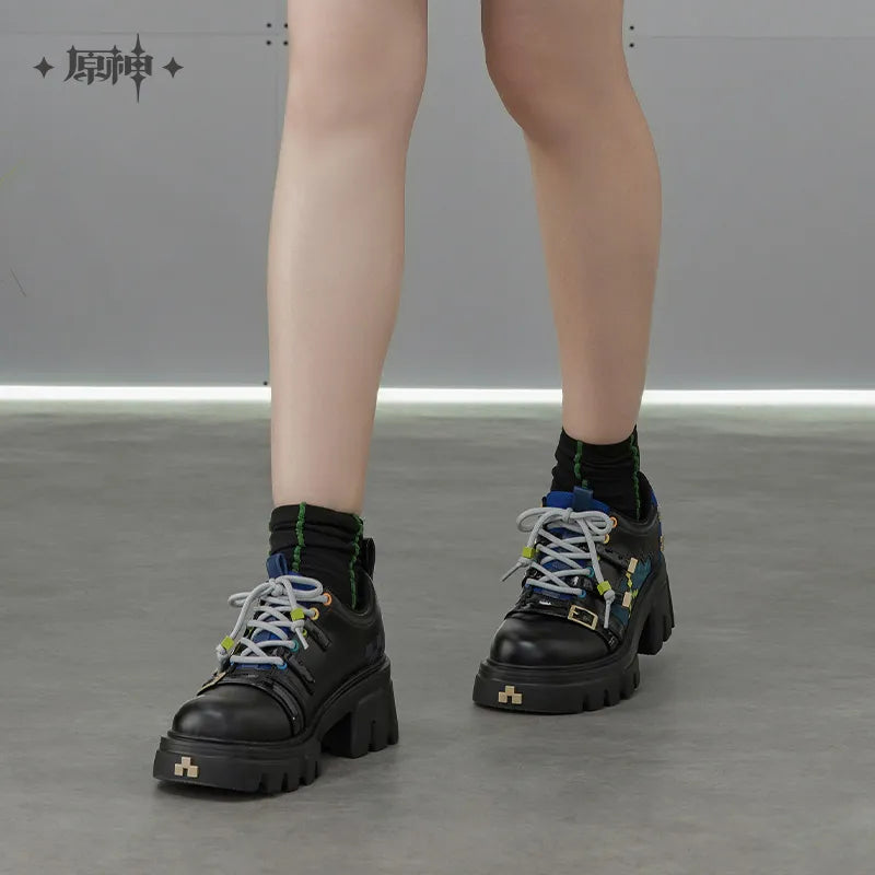 kinich theme impression series thick soled lace up shoes ACG GO