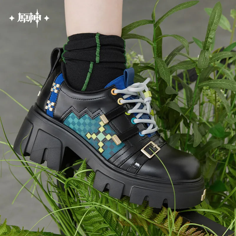 kinich theme impression series thick soled lace up shoes ACG GO
