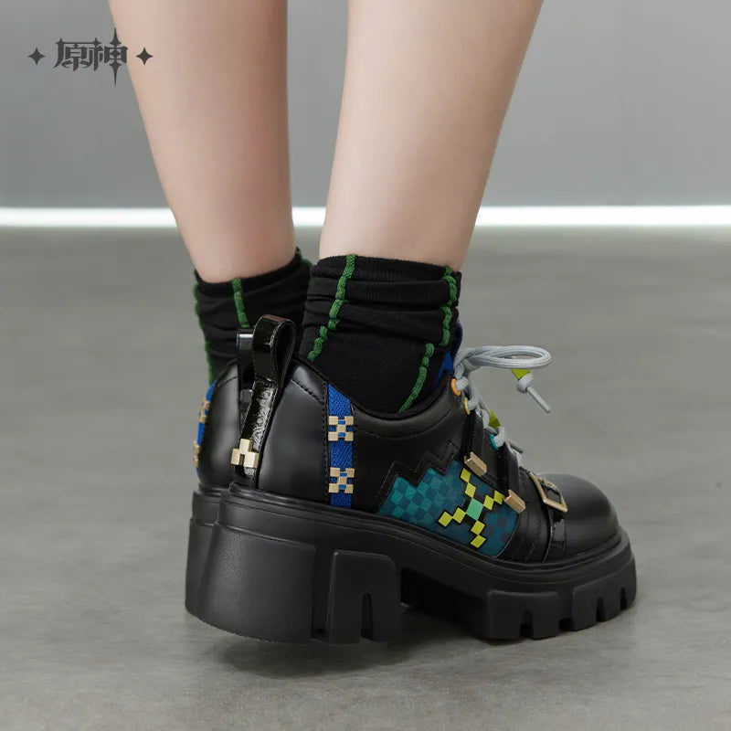 kinich theme impression series thick soled lace up shoes ACG GO