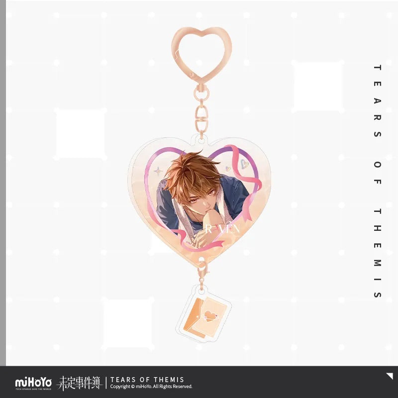 Forever Desire Series Heart Acrylic Keychain