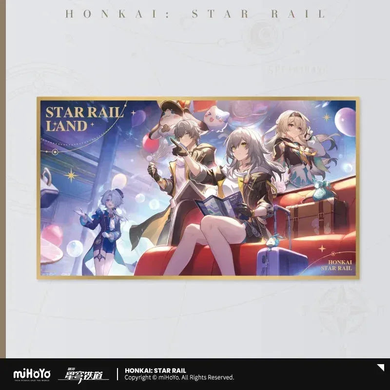 Honkai: Star Rail LAND Series Shikishi Cardboard Card Board ACG Go Anime www.acg-go.com Art Decor, Cardboard