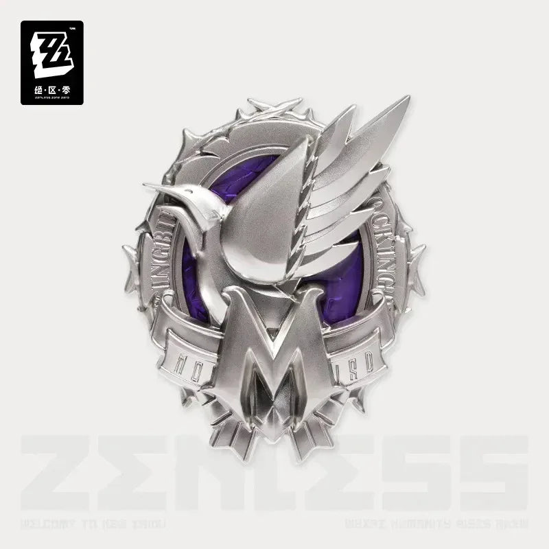 Zenless Zone Zero Factions Series Metal Badge Vol.3 Mockingbird ACG Go Anime www.acg-go.com Badge