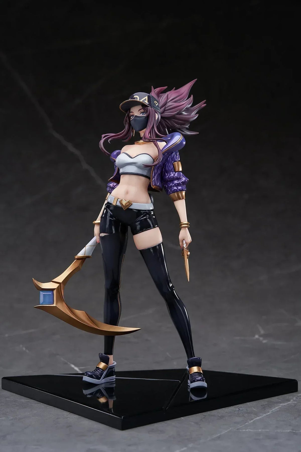 League of Legends K/DA Akali 1/7 Scale Painted Figure Akali ACG Go Anime www.acg-go.com Akali, Figure