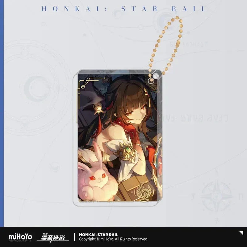 Honkai: Star Rail Light Cone Series Acrylic Thick Pendant Scent Alone Stays True ACG Go Anime www.acg-go.com Bronya, Huohuo, Jing Yuan, Light Cone, Lingsha, Pendant & Keychain, Sampo, Topaz and Numby, Yanqing