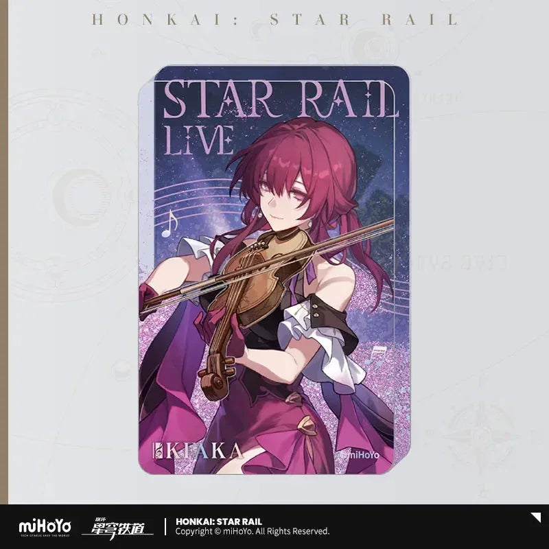 Honkai: Star Rail LIVE Series Glitter Quicksand Acrylic Ornaments Kafka ACG Go Anime www.acg-go.com Acheron, Argenti, Art Decor, Aventurine, Castorice, Dr. Ratio, Jing Yuan, Jingliu, Kafka, Robin, Sunday, The Herta, Yanqing