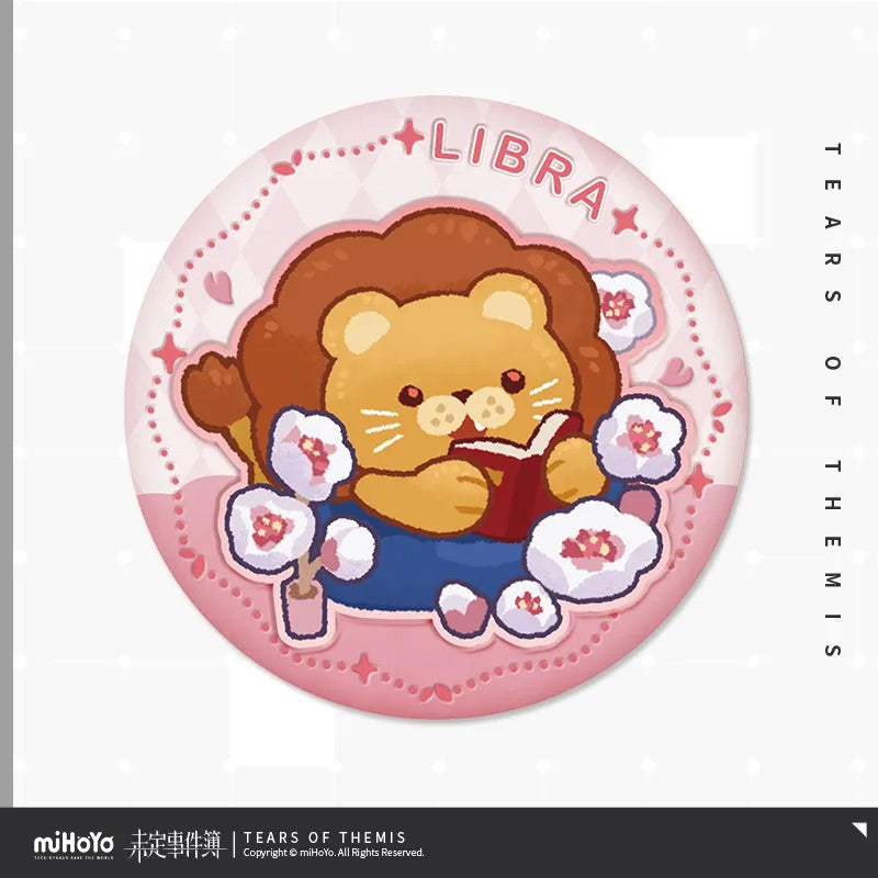 love frame series embossed tinplate badge ACG GO