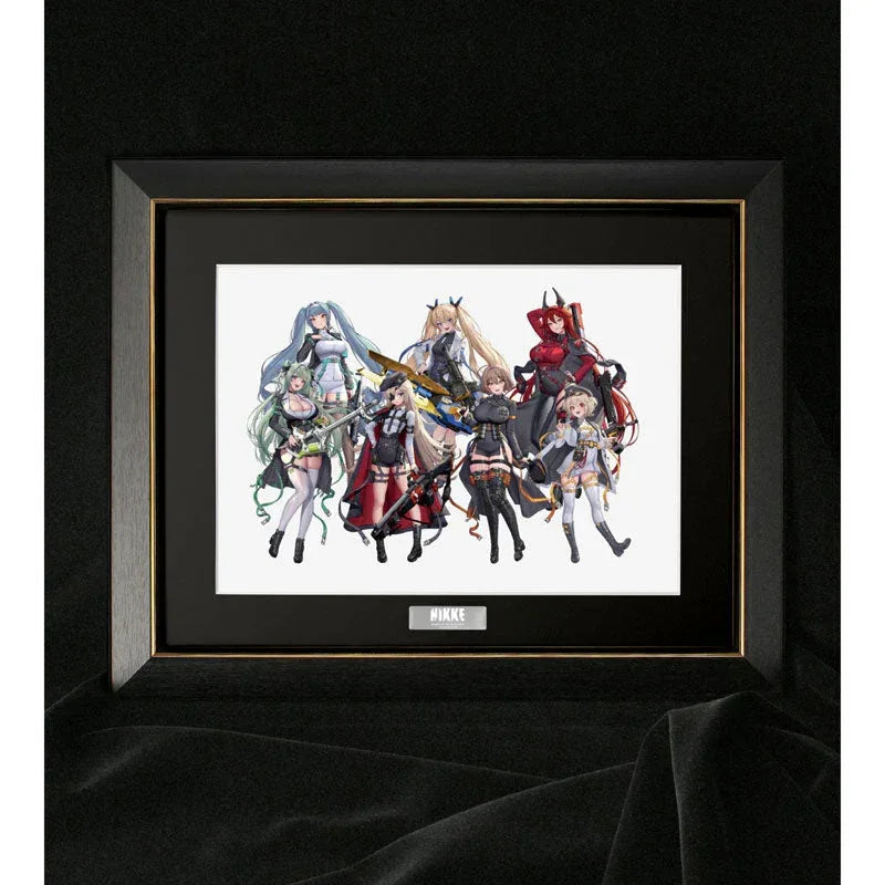 GODDESS OF VICTORY: NIKKE LOVECACAO Illustration Group Tactical Fashion Ver. Chara Fine Graph Character Fine Graph ACG Go Anime www.acg-go.com Anis, Art Decor, Guillotine, Laplace, Litter, Privaty, Red Hood, Soda