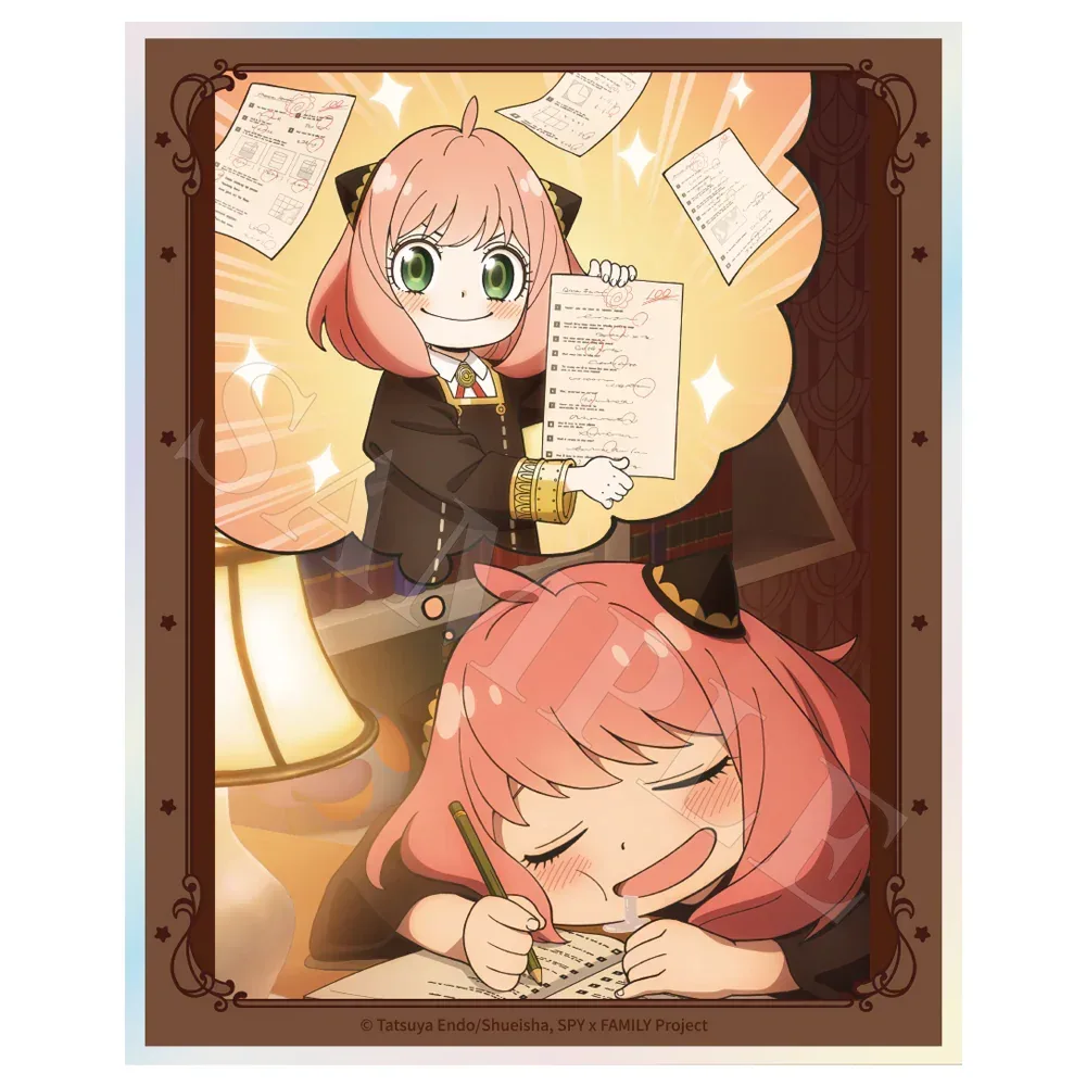 Spy × Family Ocean series Shikishi Card Board Anya's Dream ACG Go Anime www.acg-go.com Anya Forger, Art Decor, Cardboard, Loid Forger, Yor Forger