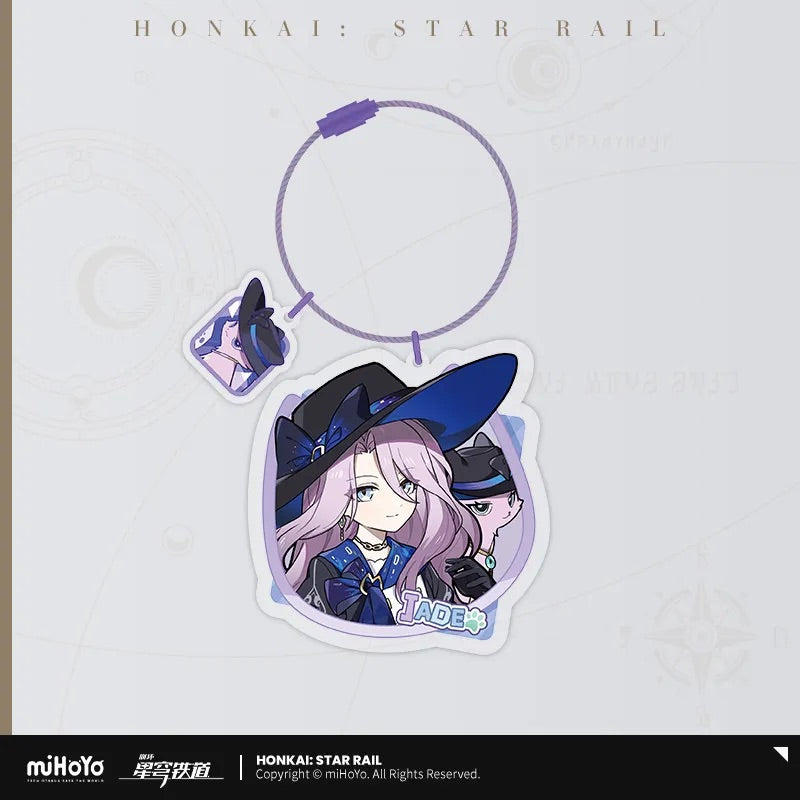 Little Cat Series Acrylic Keychain
