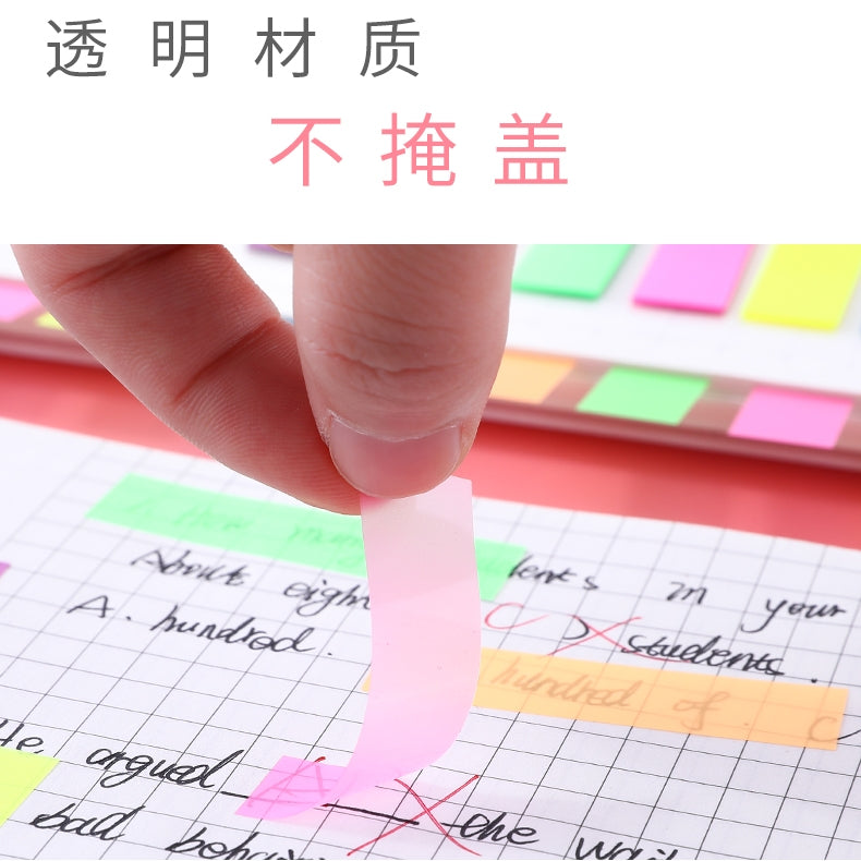 m g 5 colors sticky index tabs 2x3 inch ACG GO