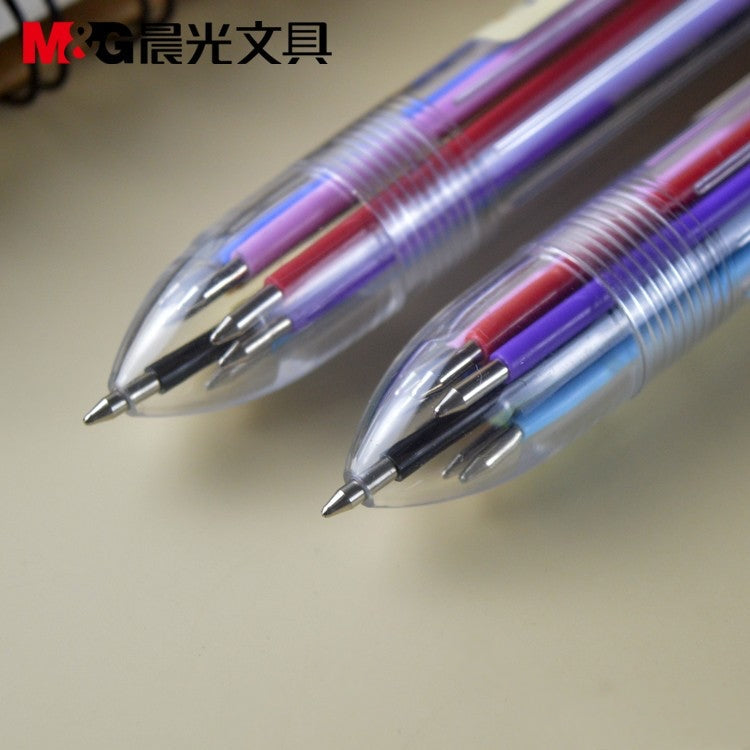 m g 8 in 1 multicolor retractable pen 0 7mm ACG GO