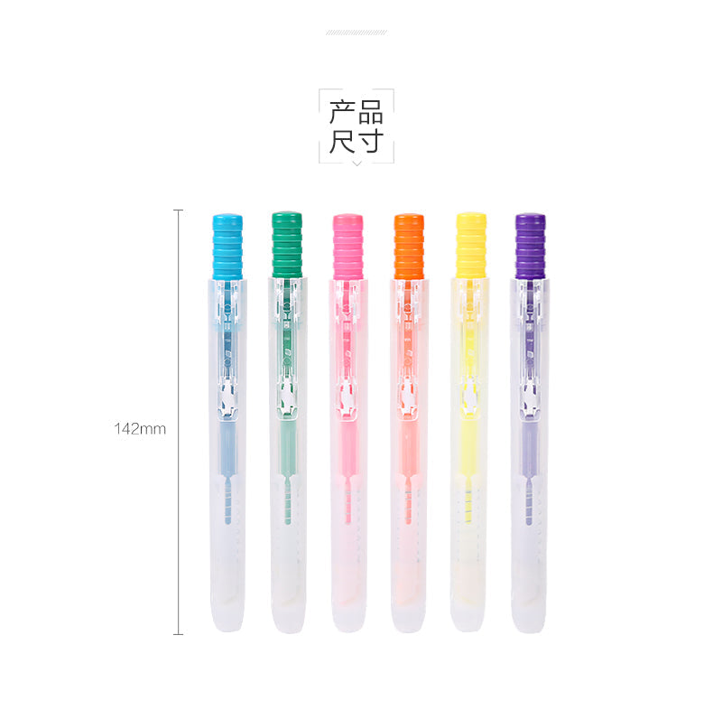 m g essential retractable highlighter 1 4mm ACG GO