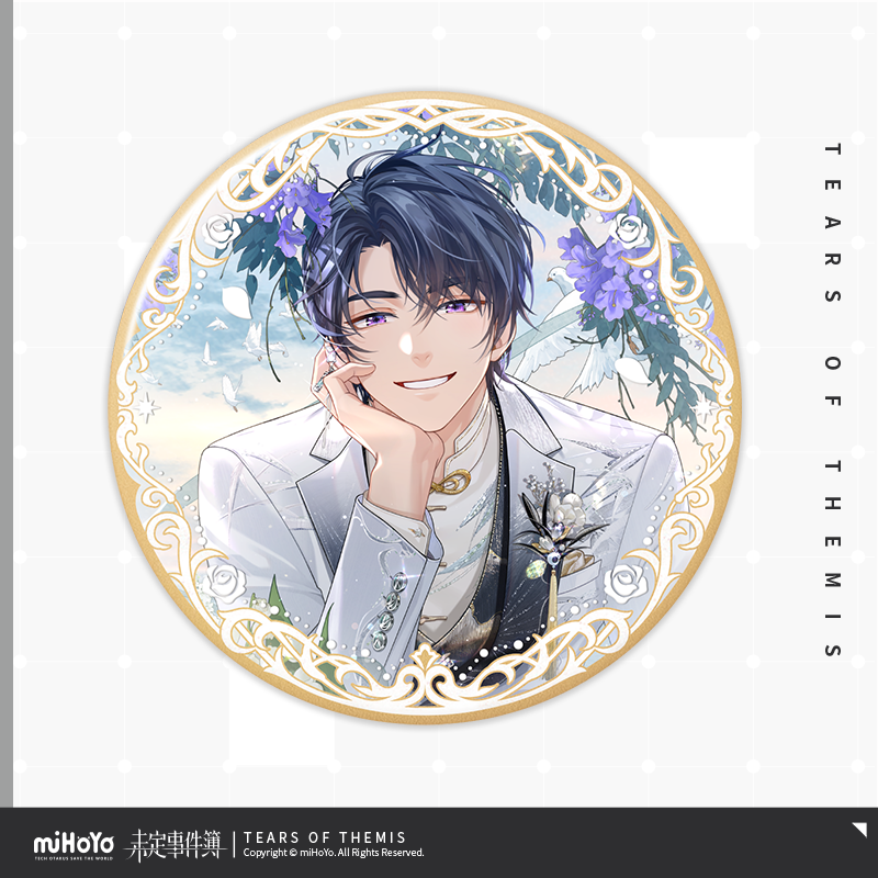 Forever Begins With You Ver. Tinplate Badge