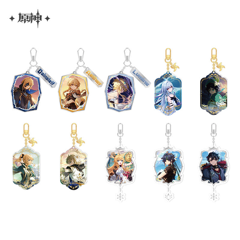 Genshin Impact Theme Series Acrylic Keychain