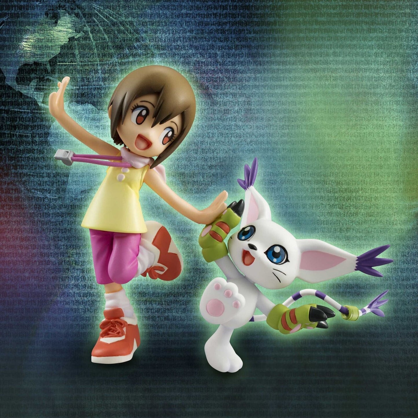 megahouse g e m series digimon adventure hikari yagami tailmon figure ACG GO
