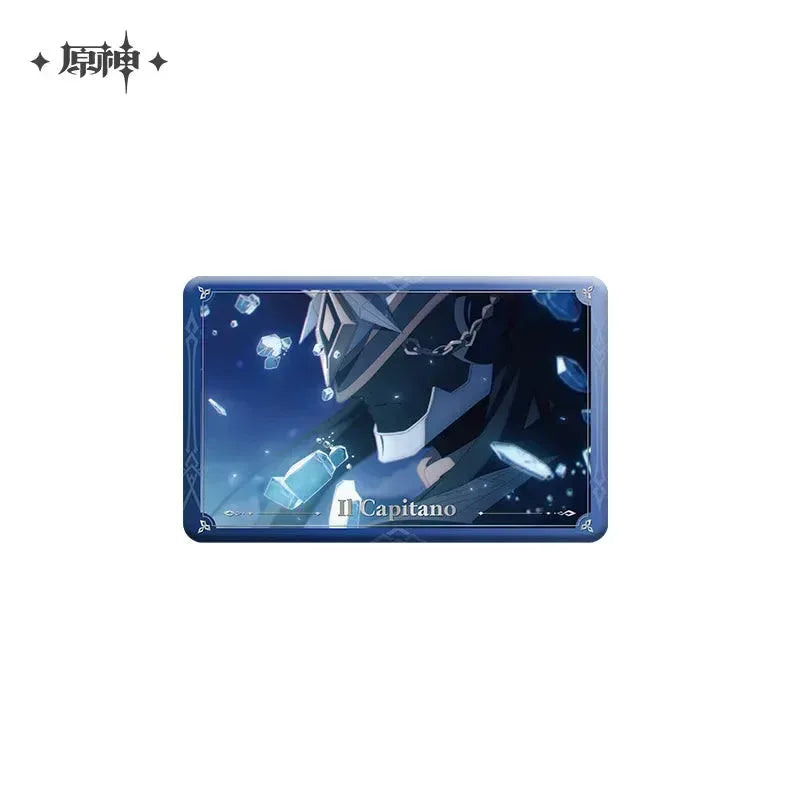 Genshin Impact Memories of This Life Series Merch Set Rectangular Badge B ACG Go Anime www.acg-go.com Art Decor, Badge