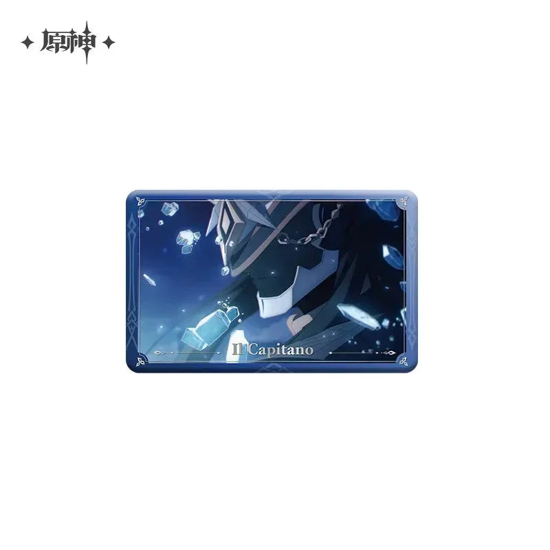 Genshin Impact Memories of This Life Series Merch Set Rectangular Badge B ACG Go Anime www.acg-go.com Art Decor, Badge
