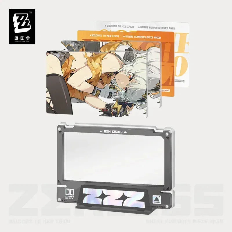 Zenless Zone Zero Mindscape Cinema Series Faction Unknown Framed Acrylic Insert Set Anby Demara (SP) / Frame + Inserts Set ACG Go Anime www.acg-go.com Anby Demara, Art Decor, Jane Doe