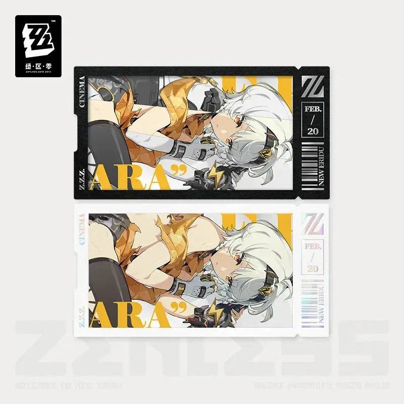 Zenless Zone Zero Mindscape Cinema Series Faction Unknown Framed Collection Cardboard Set Anby Demara (SP) ACG Go Anime www.acg-go.com Anby Demara, Cardboard, Jane Doe