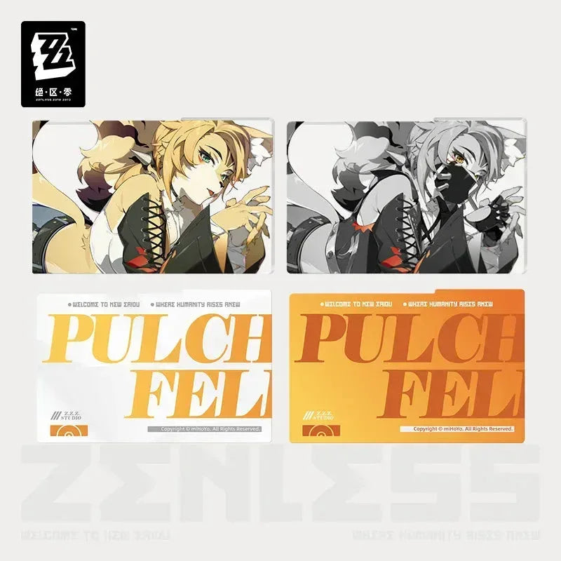 Zenless Zone Zero Mindscape Cinema Series Sons of Calydon Framed Acrylic Insert Set Pulchra Fellini / Inserts Only ACG Go Anime www.acg-go.com Art Decor, Burnice White, Caesar King, Lucy, Piper Wheel, Pulchra Fellini