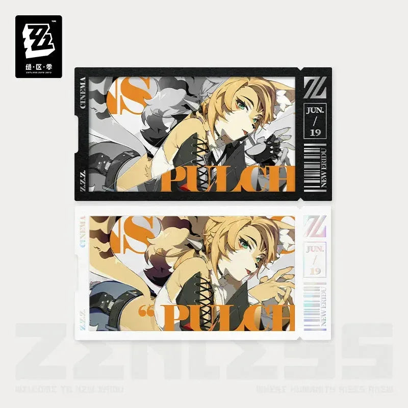 Zenless Zone Zero Mindscape Cinema Series Sons of Calydon Framed Collection Cardboard Set Pulchra Fellini ACG Go Anime www.acg-go.com Burnice White, Caelus, Lucy, Piper Wheel, Pulchra Fellini