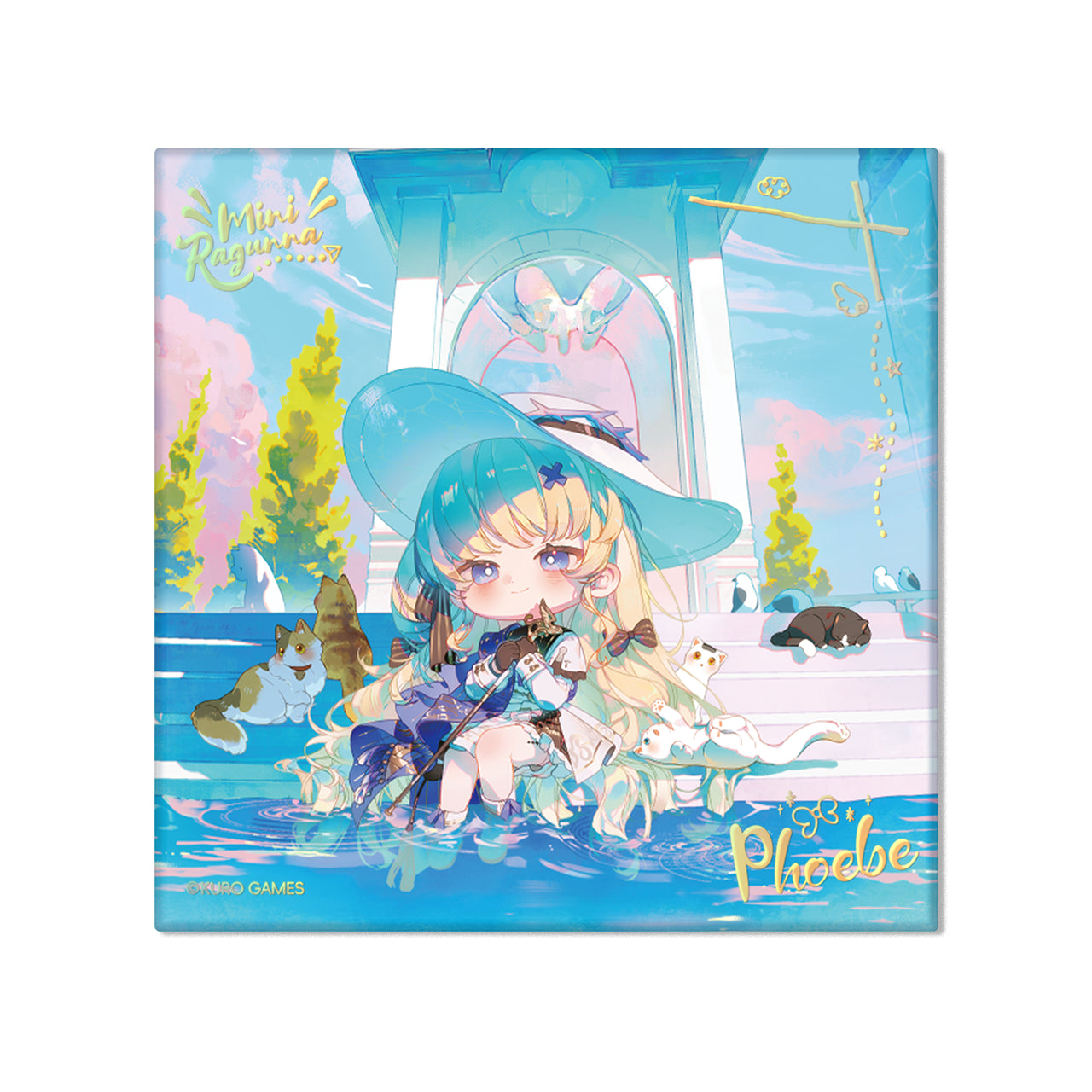 mini resonator theme unframed cardboard ACG GO