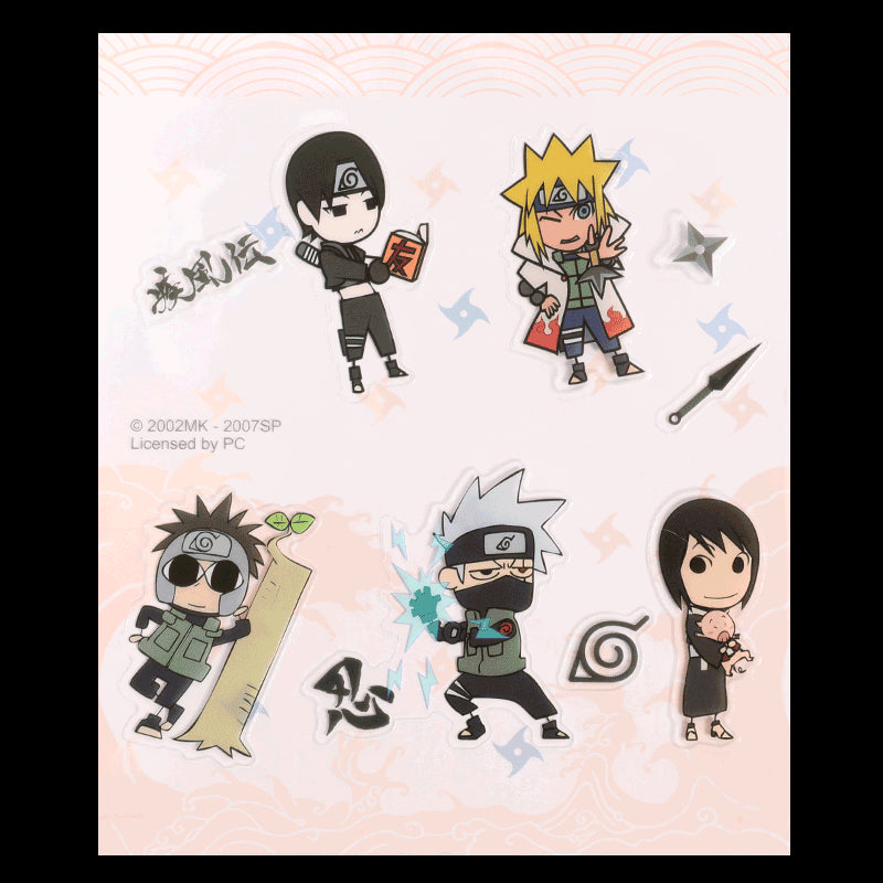 naruto character chibi sticker ACG GO