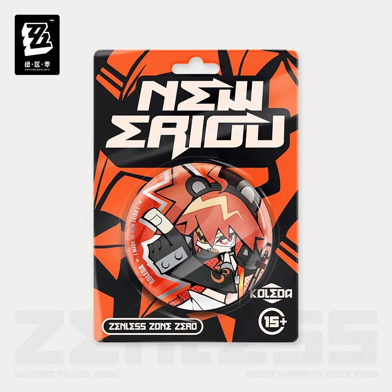 new eridu series belobog heavy industries chibi tinplate badge ACG GO