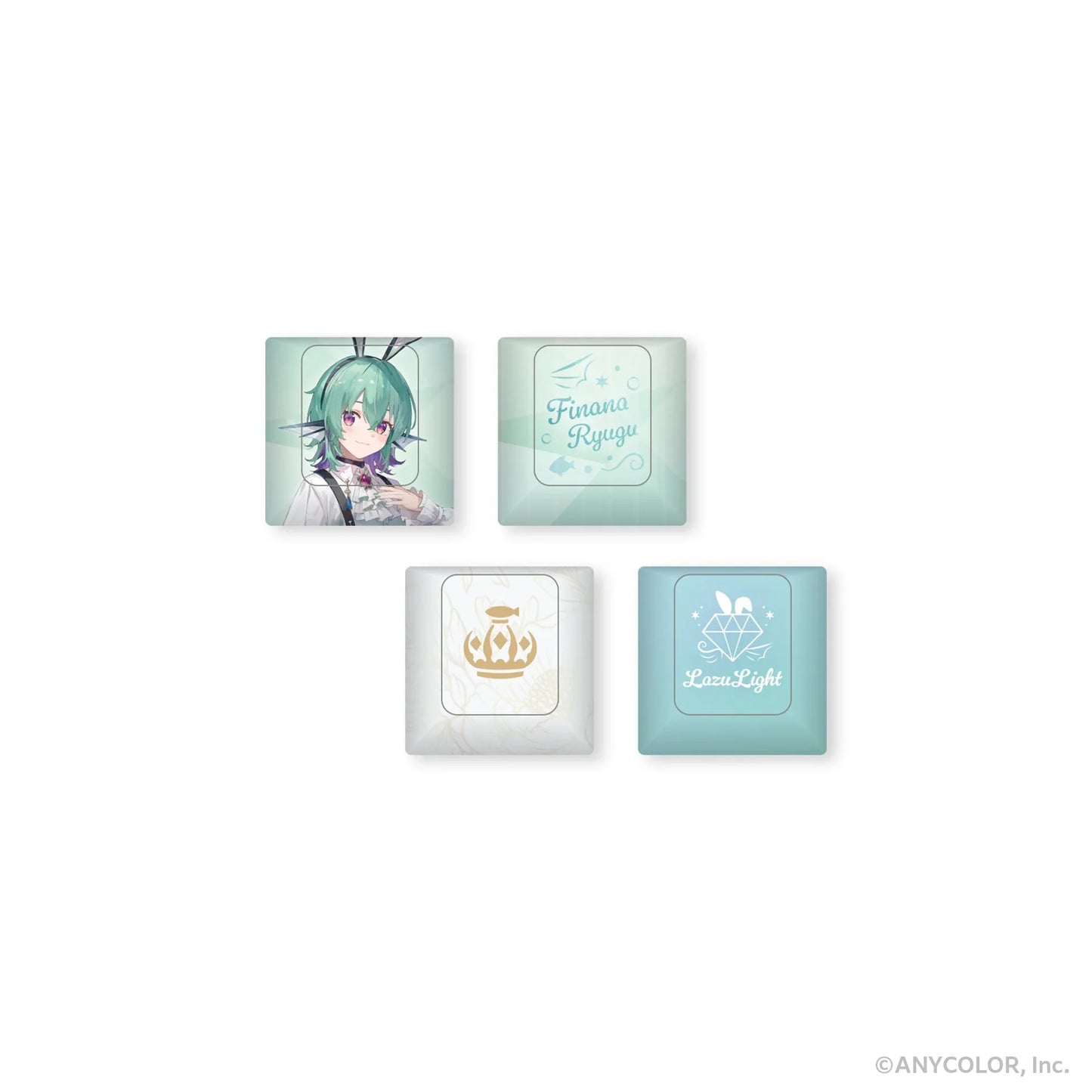 LazuLight Series Keycap Set Nijisanji Ryugu Finana ACG Go Anime www.acg-go.com Art Decor, NIJISANJI EN, spo-cs-disabled, spo-default, spo-disabled, spo-notify-me-disabled