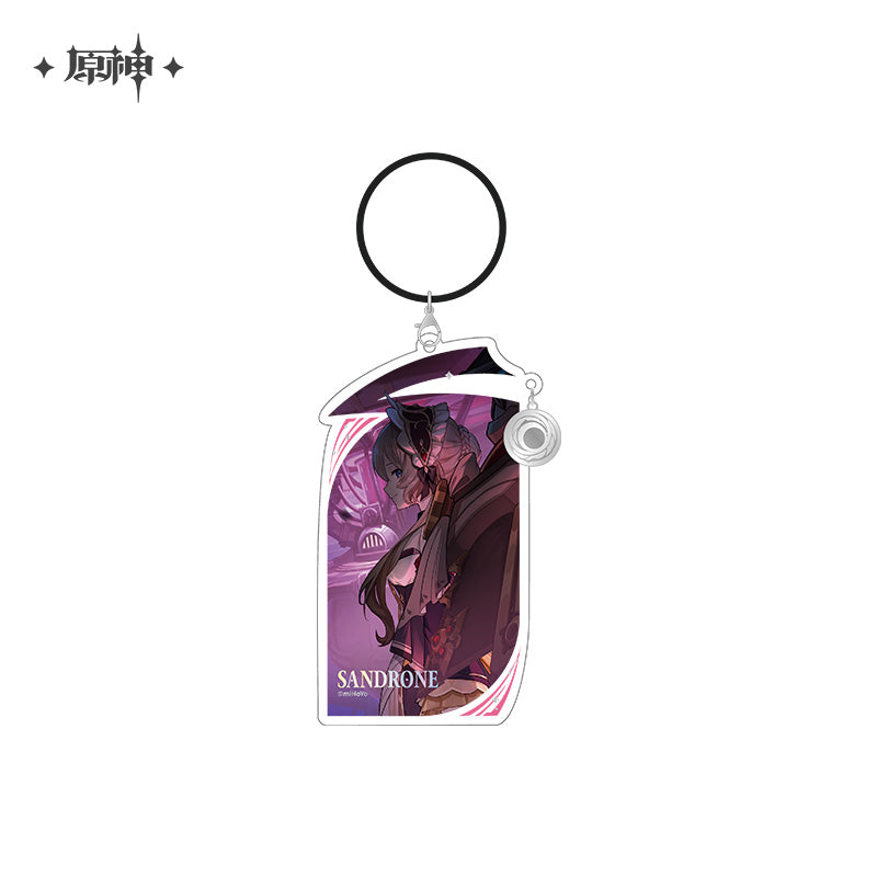 Moonlit Ballad of the Night Series Acrylic Keychain