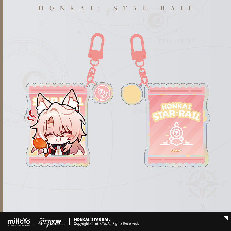 Honkai: Star Rail x KFC 2025 Series Chibi Emoji Acrylic Pendant