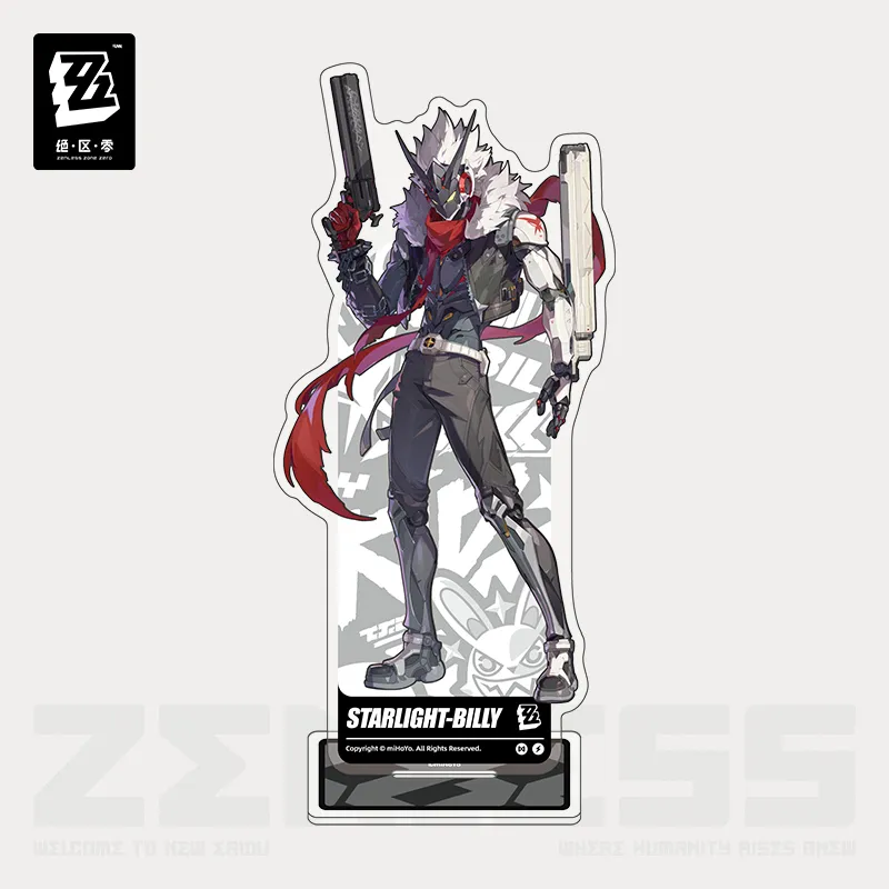 Zenless Zone Zero Artwork Series Cunning Hares AKA Gentle House Acrylic Stand