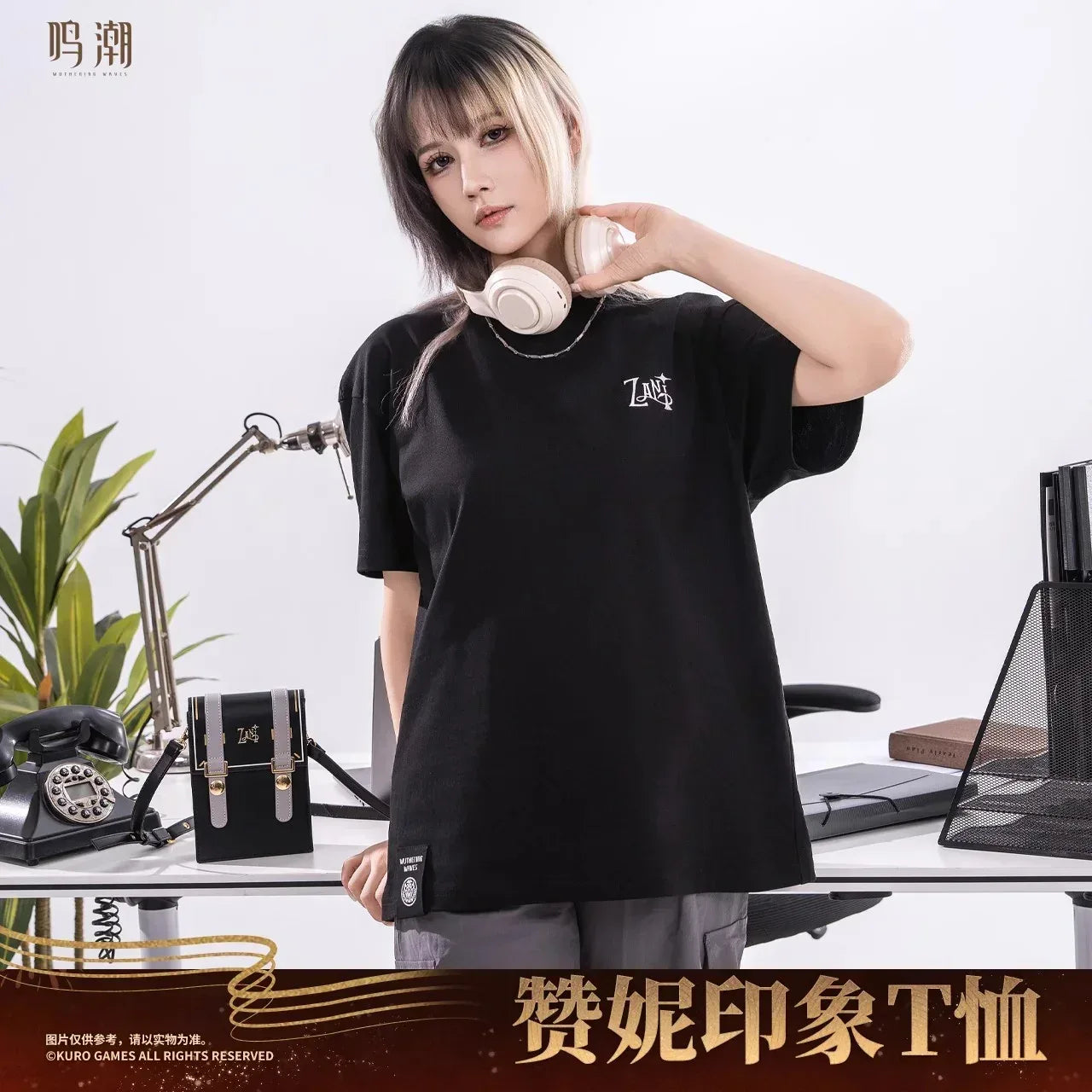 Wuthering Waves Resonator Theme Zani Impression T-Shirt M ACG Go Anime www.acg-go.com Apparel, T-shirt, Zani