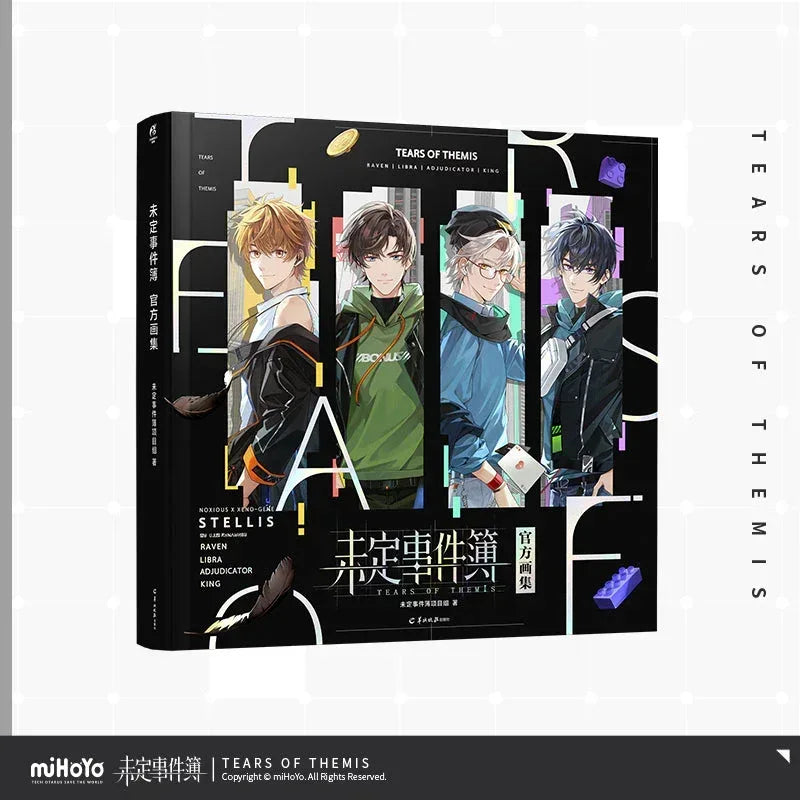 Tears of Themis Official Art Collection Book Book ACG Go Anime www.acg-go.com Artem Wing, Book, Luke Pearce, Marius von Hagen, Vyn Richter